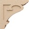Ekena Millwork 9"W x 18"D x 18"H Classic Mayflower Rough Cedar Woodgrain TimberThane Corbel, Primed Tan CORUR09X18X18MAYRCPR - alternate 5